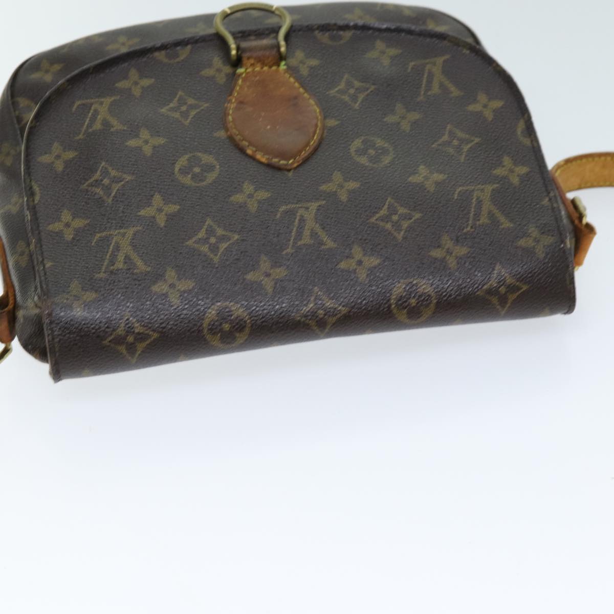 LOUIS VUITTON Monogram Saint Cloud GM Shoulder Bag M51242 LV Auth 72766