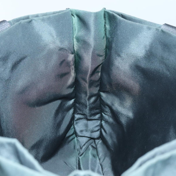 PRADA Tote Bag Nylon Green Auth 72777