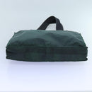 PRADA Tote Bag Nylon Green Auth 72777-6