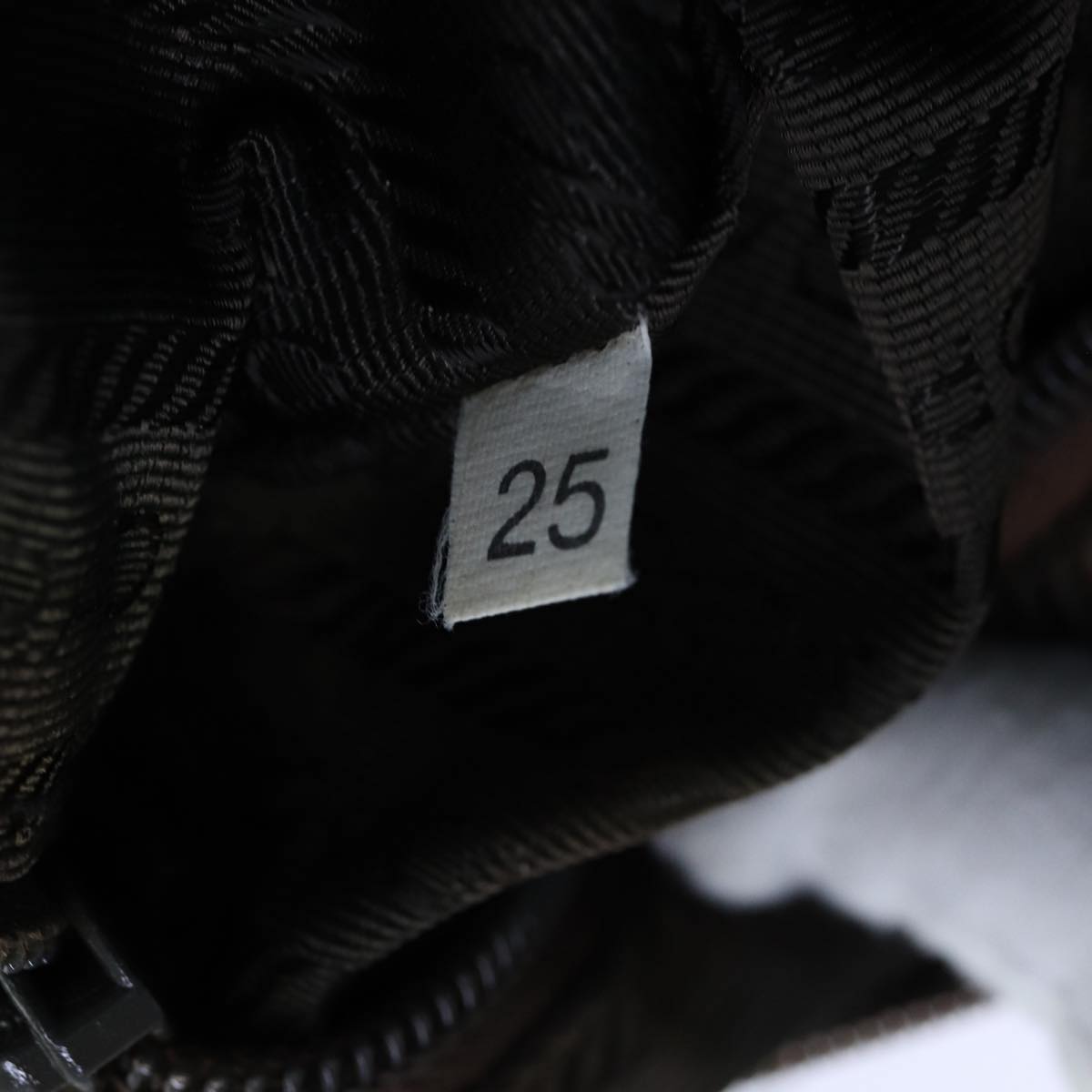 PRADA Tote Bag Nylon Khaki Auth 72791