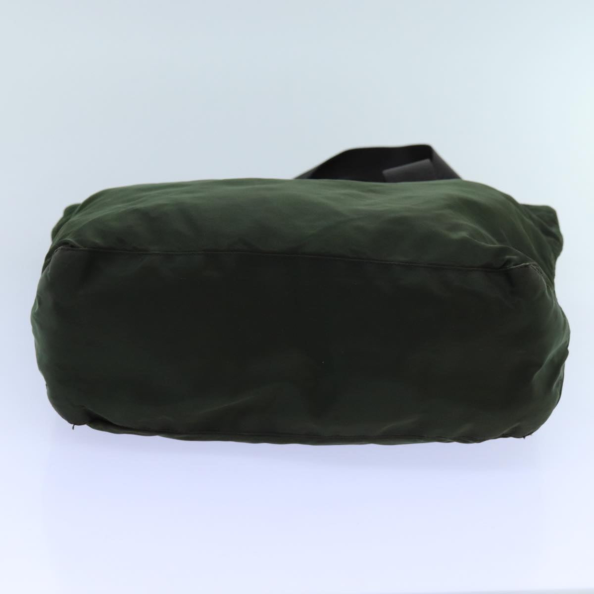 PRADA Tote Bag Nylon Khaki Auth 72791