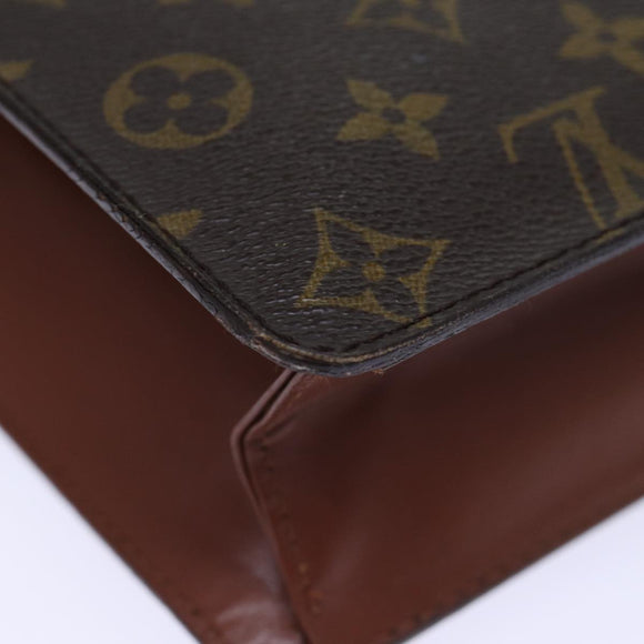 LOUIS VUITTON Monogram Monceau 28 Hand Bag 2way M51185 LV Auth 72798
