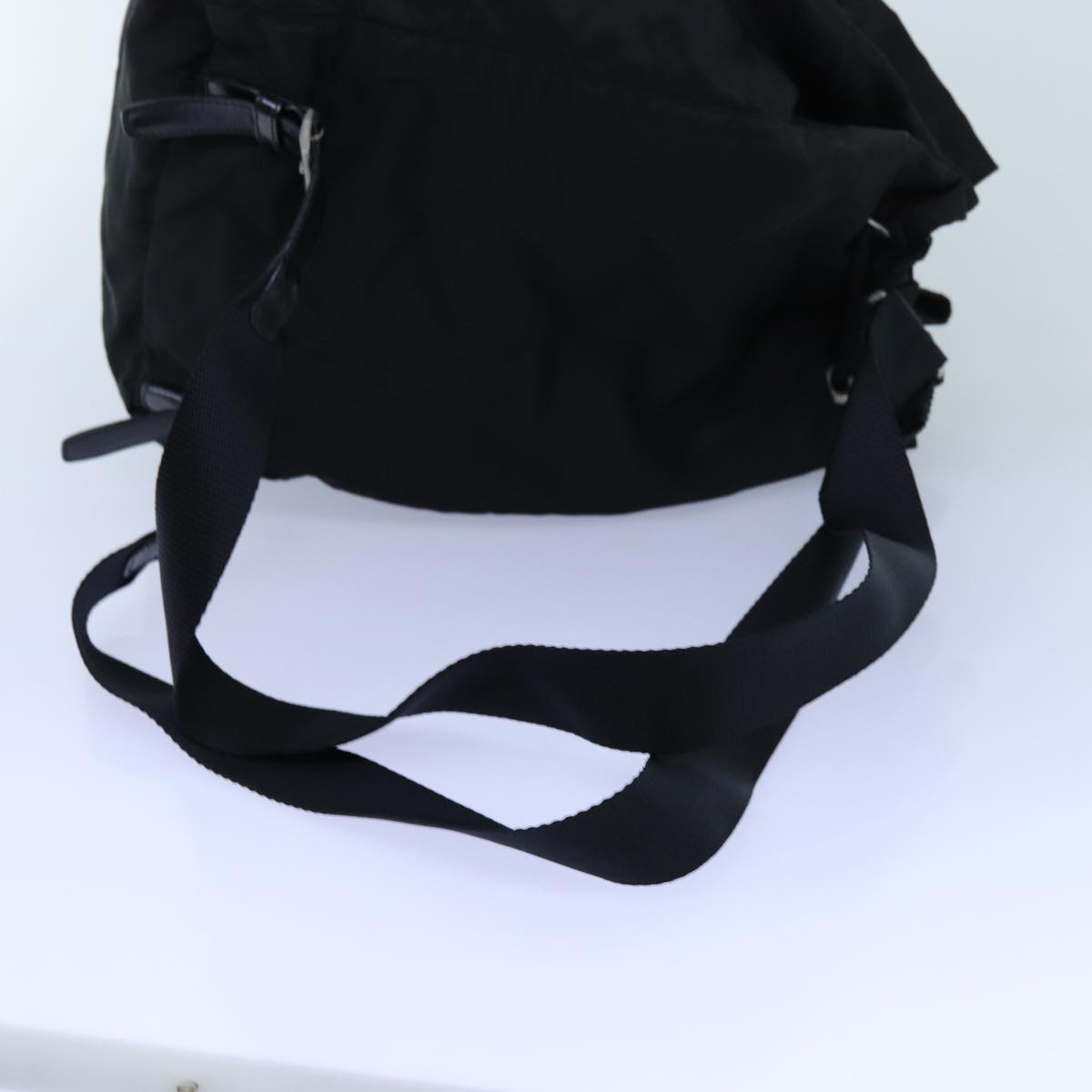 PRADA Backpack Nylon Black Auth 72810