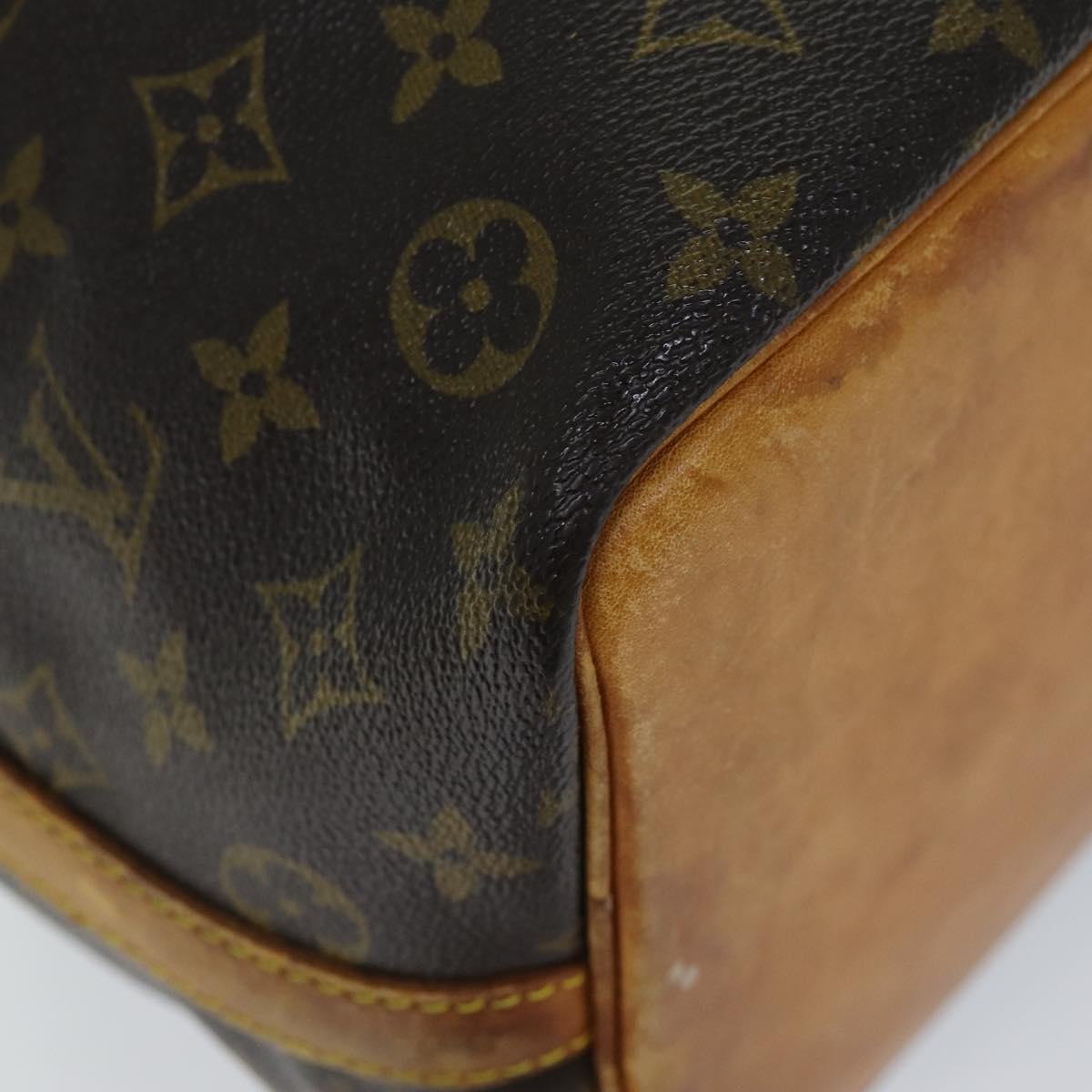 LOUIS VUITTON Monogram Petit Noe Shoulder Bag M42226 LV Auth 72816