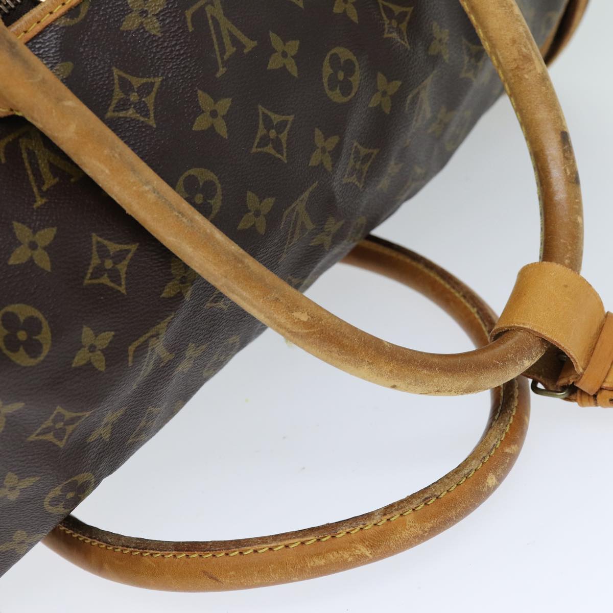 LOUIS VUITTON Monogram Sac Shan 50 Pet Carry M42021 LV Auth 72841