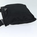 PRADA Shoulder Bag Nylon Black Auth 72842-4