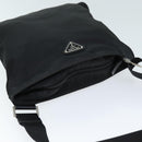 PRADA Umhängetasche Nylon Schwarz Auth 72842-6