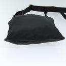 PRADA Umhängetasche Nylon Schwarz Auth 72842-5