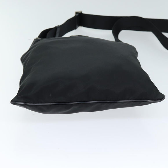 PRADA Umhängetasche Nylon Schwarz Auth 72842
