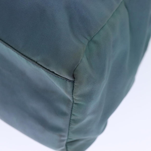 PRADA Hand Bag Nylon Blue Auth 72857