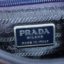 PRADA Hand Bag Nylon Blue Auth 72857-18