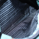 PRADA Hand Bag Nylon Blue Auth 72857-11