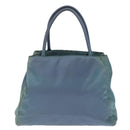 PRADA Hand Bag Nylon Blue Auth 72857-2
