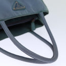 PRADA Hand Bag Nylon Blue Auth 72857-7