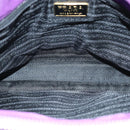 PRADA Chain Shoulder Bag Nylon Purple Auth 72859-10