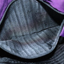 PRADA Chain Shoulder Bag Nylon Purple Auth 72859-24