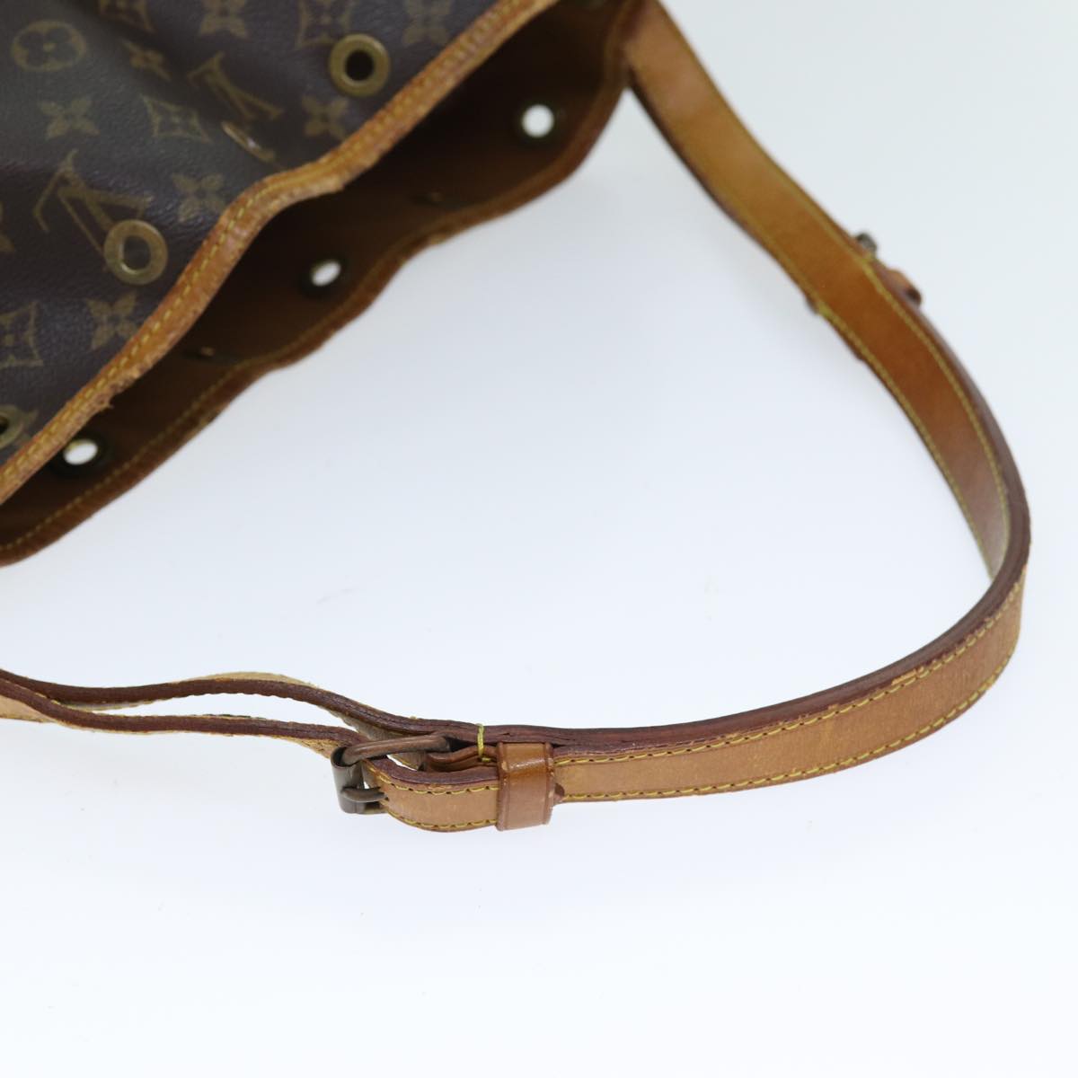 LOUIS VUITTON Monogram Petit Noe Shoulder Bag M42226 LV Auth 72863