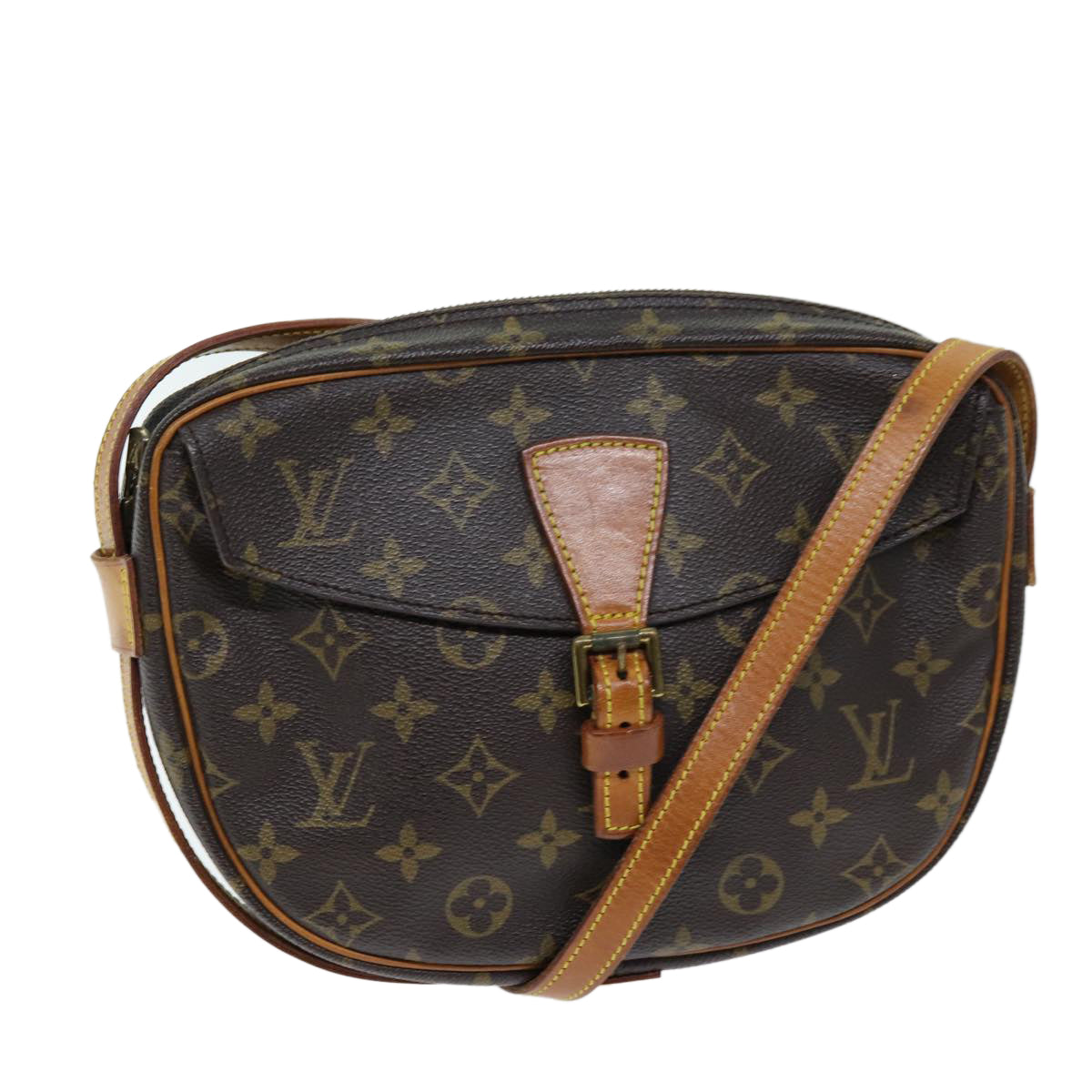 LOUIS VUITTON Monogram Jeune Fille MM Shoulder Bag M51226 LV Auth 72882