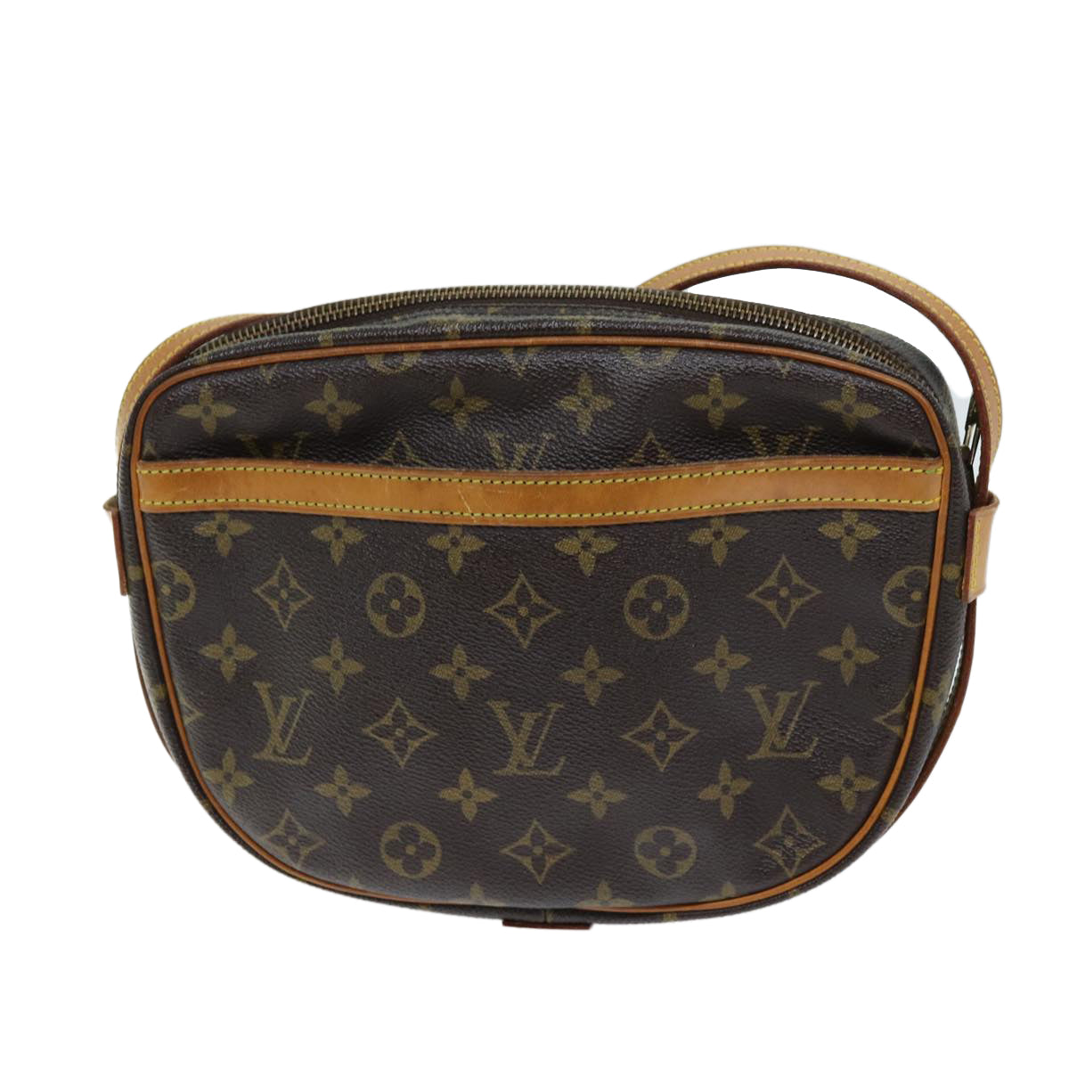 LOUIS VUITTON Monogram Jeune Fille MM Shoulder Bag M51226 LV Auth 72882