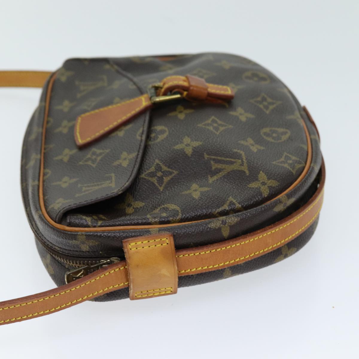 LOUIS VUITTON Monogram Jeune Fille MM Shoulder Bag M51226 LV Auth 72882