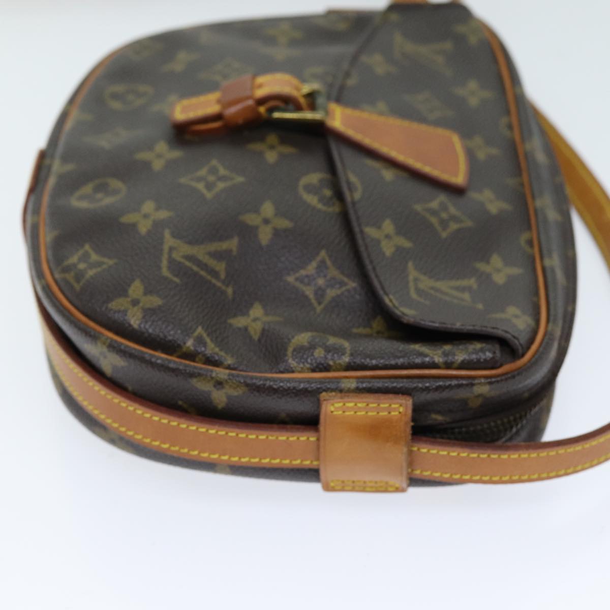 LOUIS VUITTON Monogram Jeune Fille MM Shoulder Bag M51226 LV Auth 72882