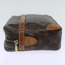 LOUIS VUITTON Monogram Compiegne 28 Clutch Bag M51845 LV Auth 72900-3