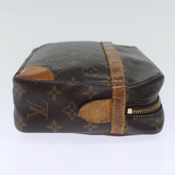 LOUIS VUITTON Monogram Compiegne 28 Clutch Bag M51845 LV Auth 72900