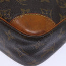 LOUIS VUITTON Monogram Compiegne 28 Clutch Bag M51845 LV Auth 72900-14