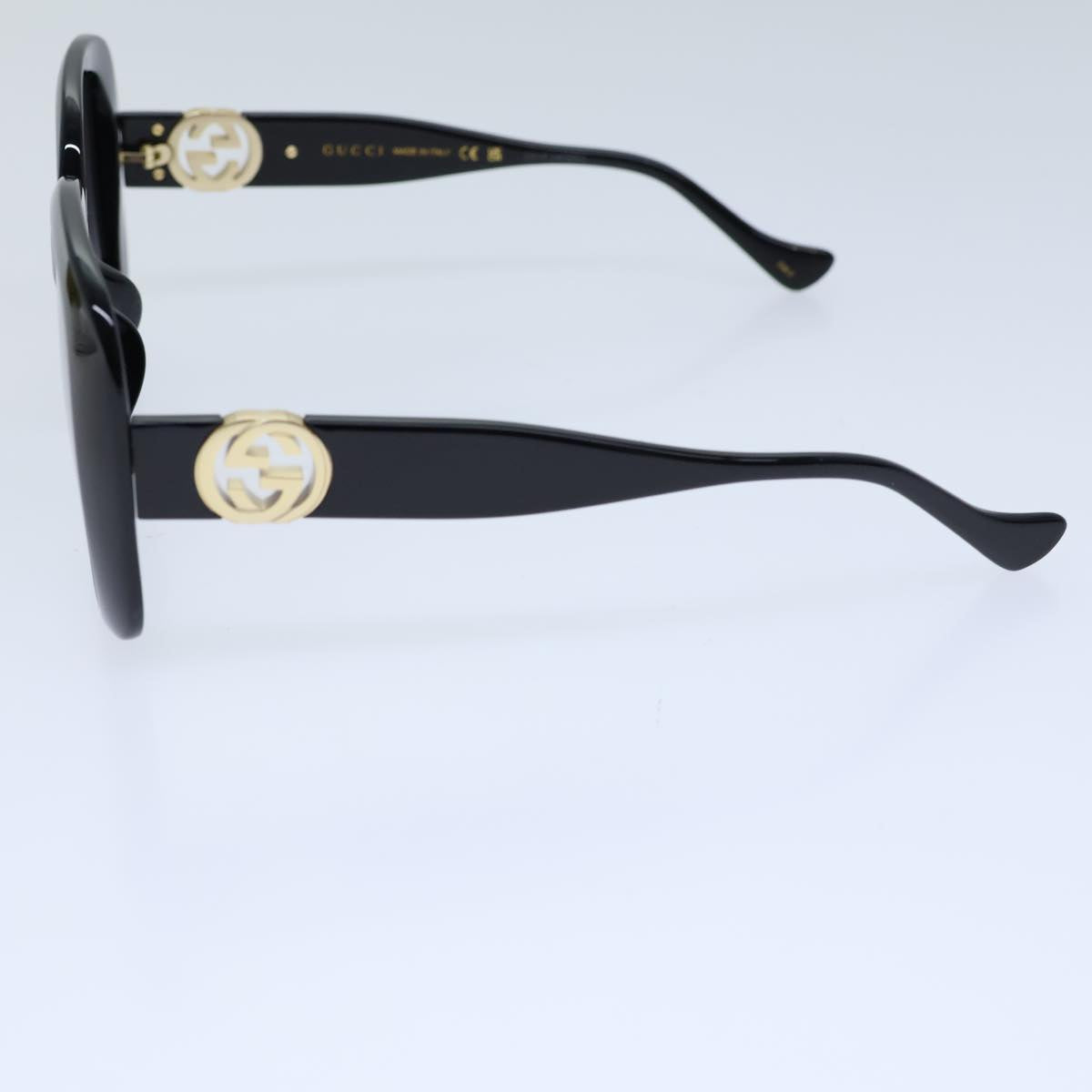 GUCCI Sunglasses plastic Black Auth 72911