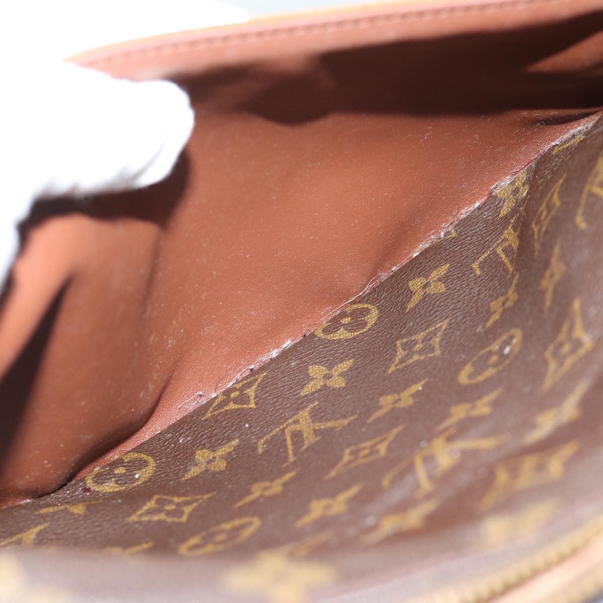 LOUIS VUITTON Monogram Jeune Fille GM Shoulder Bag M51225 LV Auth 72925