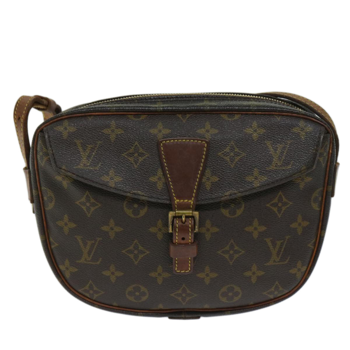 LOUIS VUITTON Monogram Jeune Fille MM Shoulder Bag M51226 LV Auth 72926