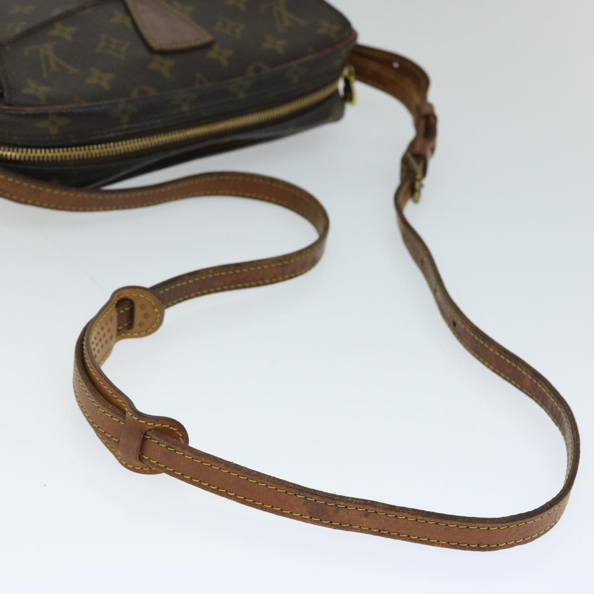 LOUIS VUITTON Monogram Jeune Fille MM Shoulder Bag M51226 LV Auth 72926