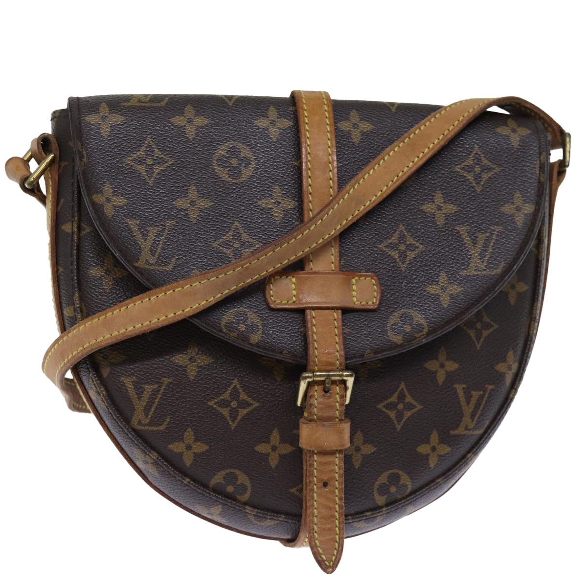 LOUIS VUITTON Monogram Chantilly MM Shoulder Bag M51233 LV Auth 72928