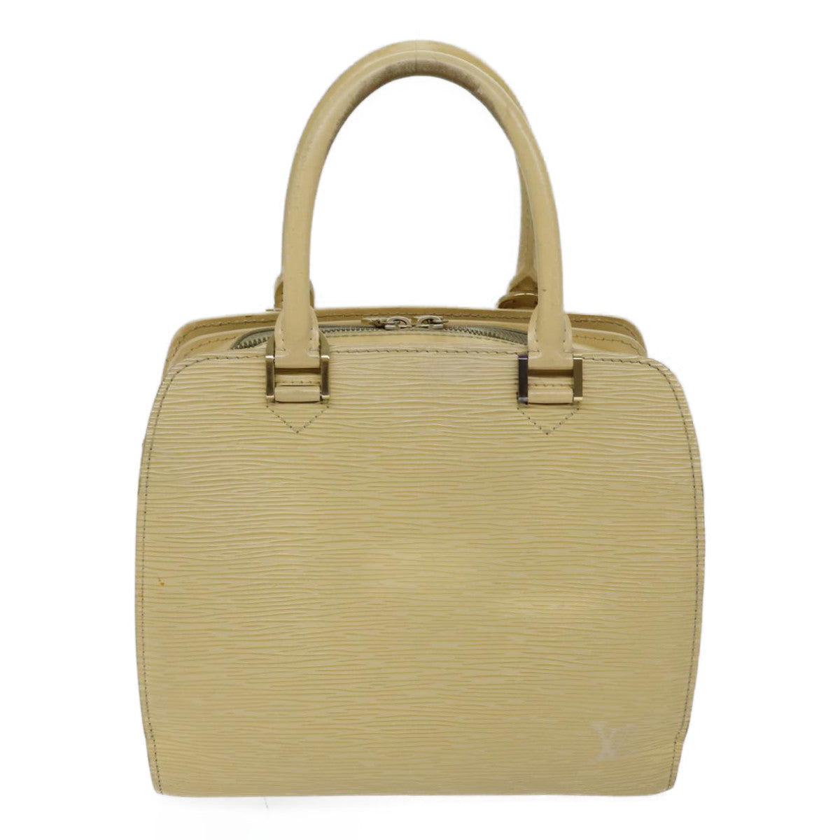 LOUIS VUITTON Epi Pont Neuf Hand Bag Vanilla Cream M5205A LV Auth 72932