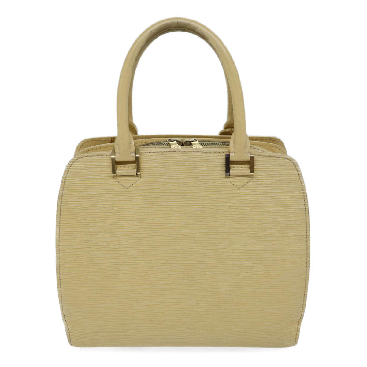 LOUIS VUITTON Epi Pont Neuf Hand Bag Vanilla Cream M5205A LV Auth 72932