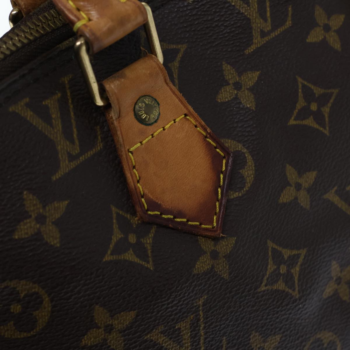 LOUIS VUITTON Monogram Alma Hand Bag M51130 LV Auth 72945