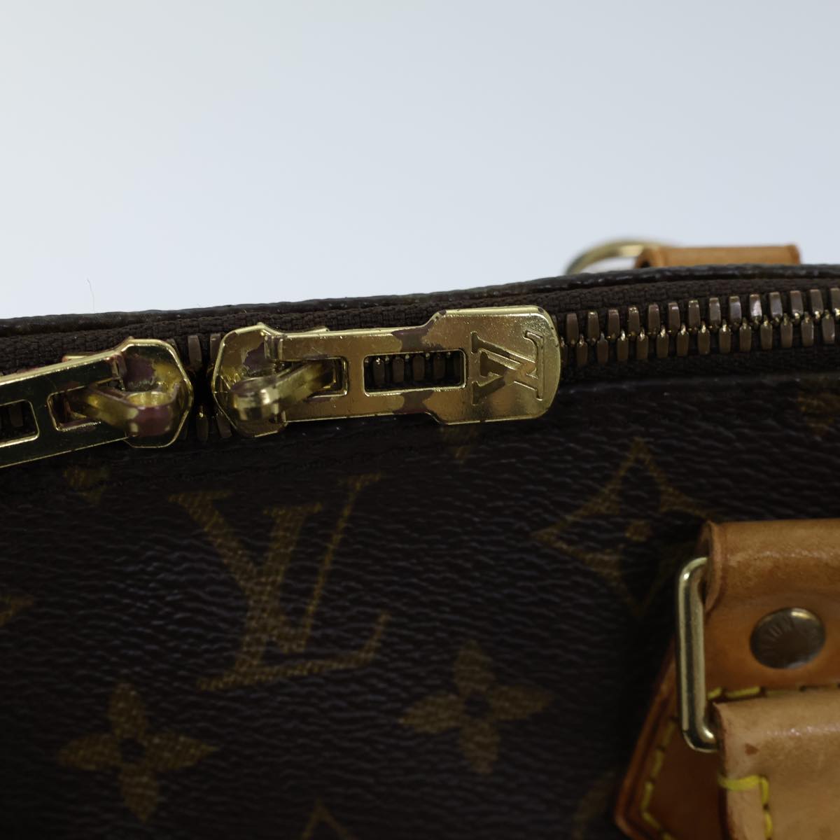 LOUIS VUITTON Monogram Alma Hand Bag M51130 LV Auth 72991