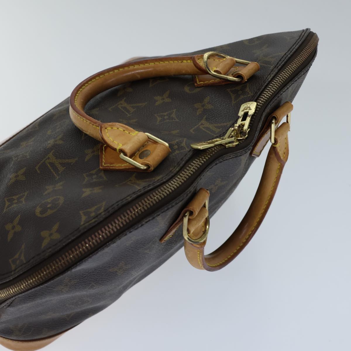 LOUIS VUITTON Monogram Alma Hand Bag M51130 LV Auth 72991