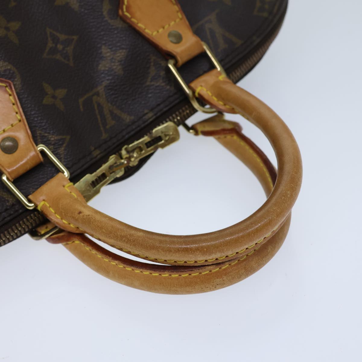 LOUIS VUITTON Monogram Alma Hand Bag M51130 LV Auth 72991