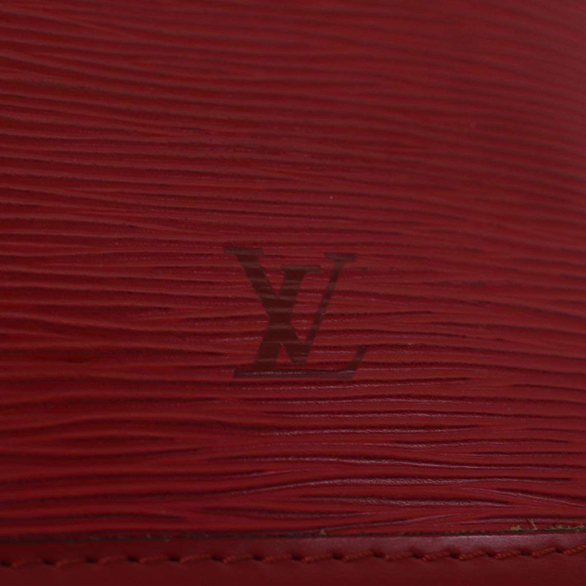 LOUIS VUITTON Epi Lussac Shoulder Bag Red M52287 LV Auth 72994