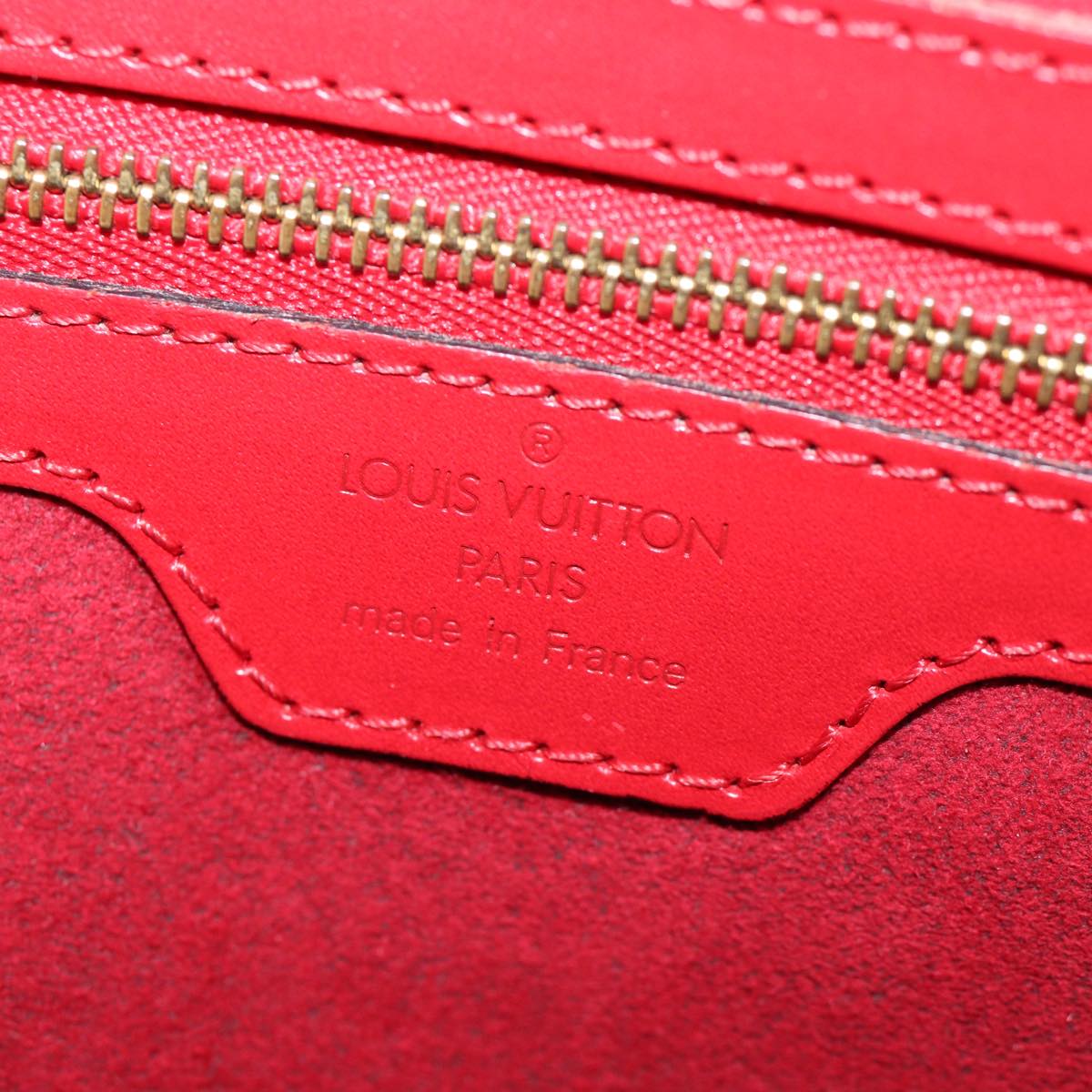 LOUIS VUITTON Epi Lussac Shoulder Bag Red M52287 LV Auth 72994