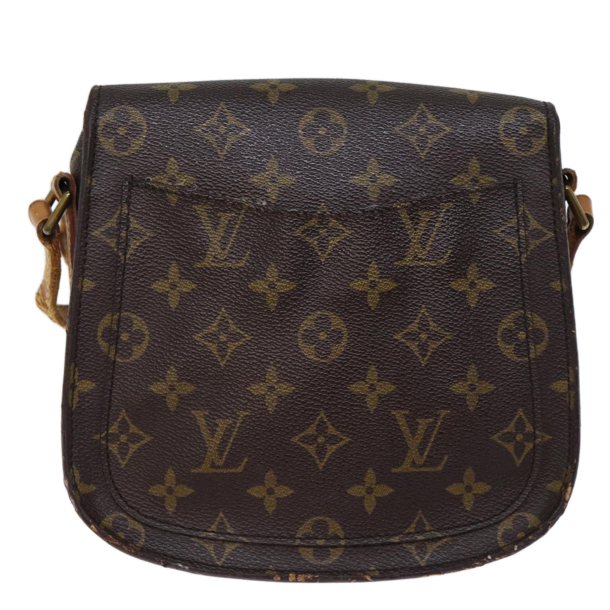 LOUIS VUITTON Monogram Saint Cloud MM Shoulder Bag M51243 LV Auth 73001 - 0