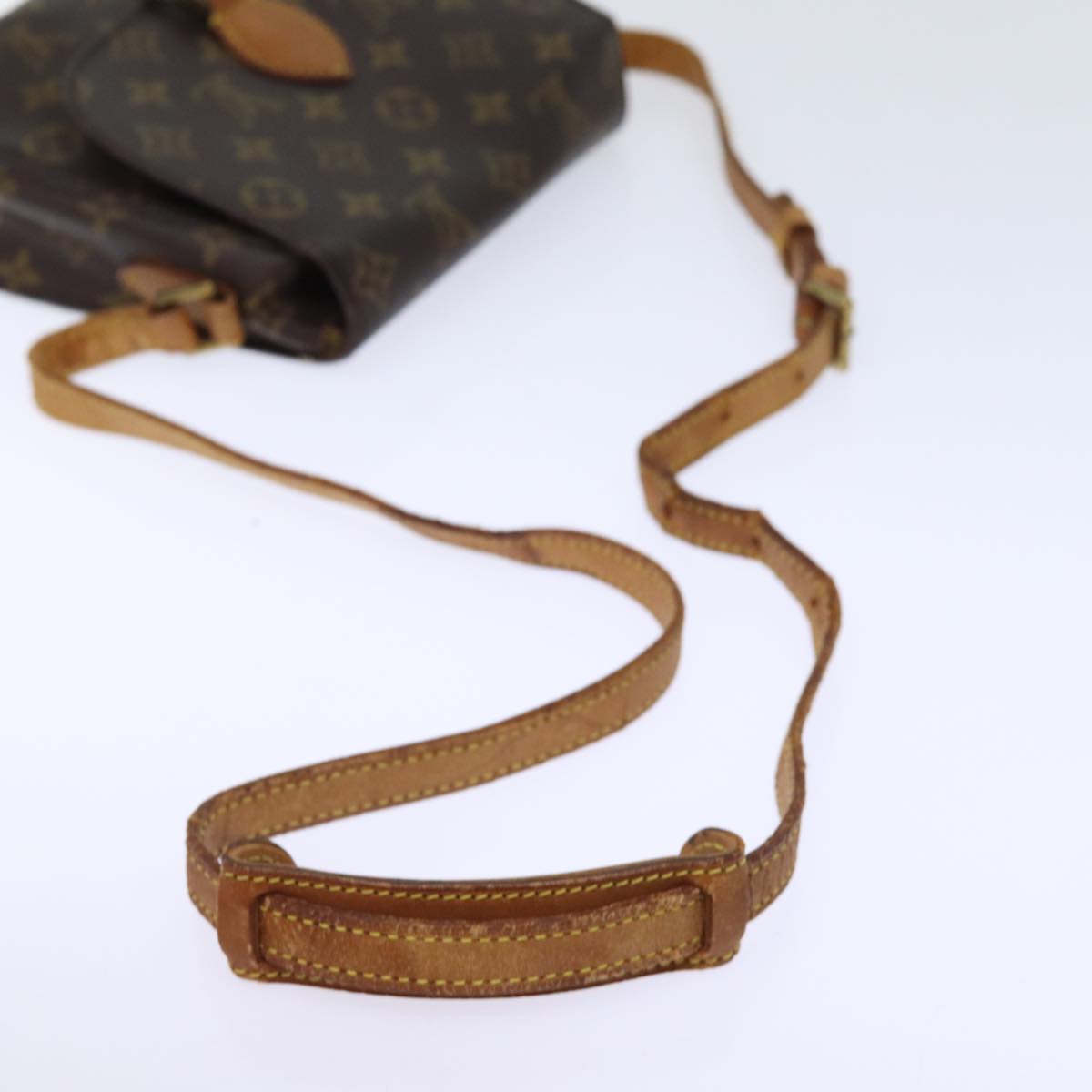 LOUIS VUITTON Monogram Saint Cloud MM Shoulder Bag M51243 LV Auth 73001