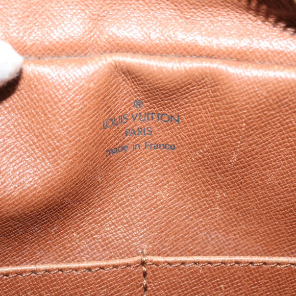 LOUIS VUITTON Monogram Compiegne 28 Clutch Bag M51845 LV Auth 73002