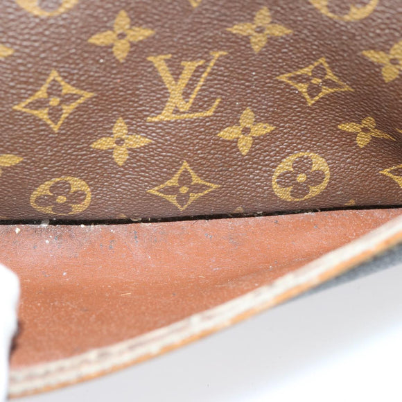 LOUIS VUITTON Monogram Compiegne 28 Clutch Tasche M51845 LV Auth 73004