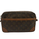 LOUIS VUITTON Monogram Compiegne 28 Clutch Bag M51845 LV Auth 73004-13