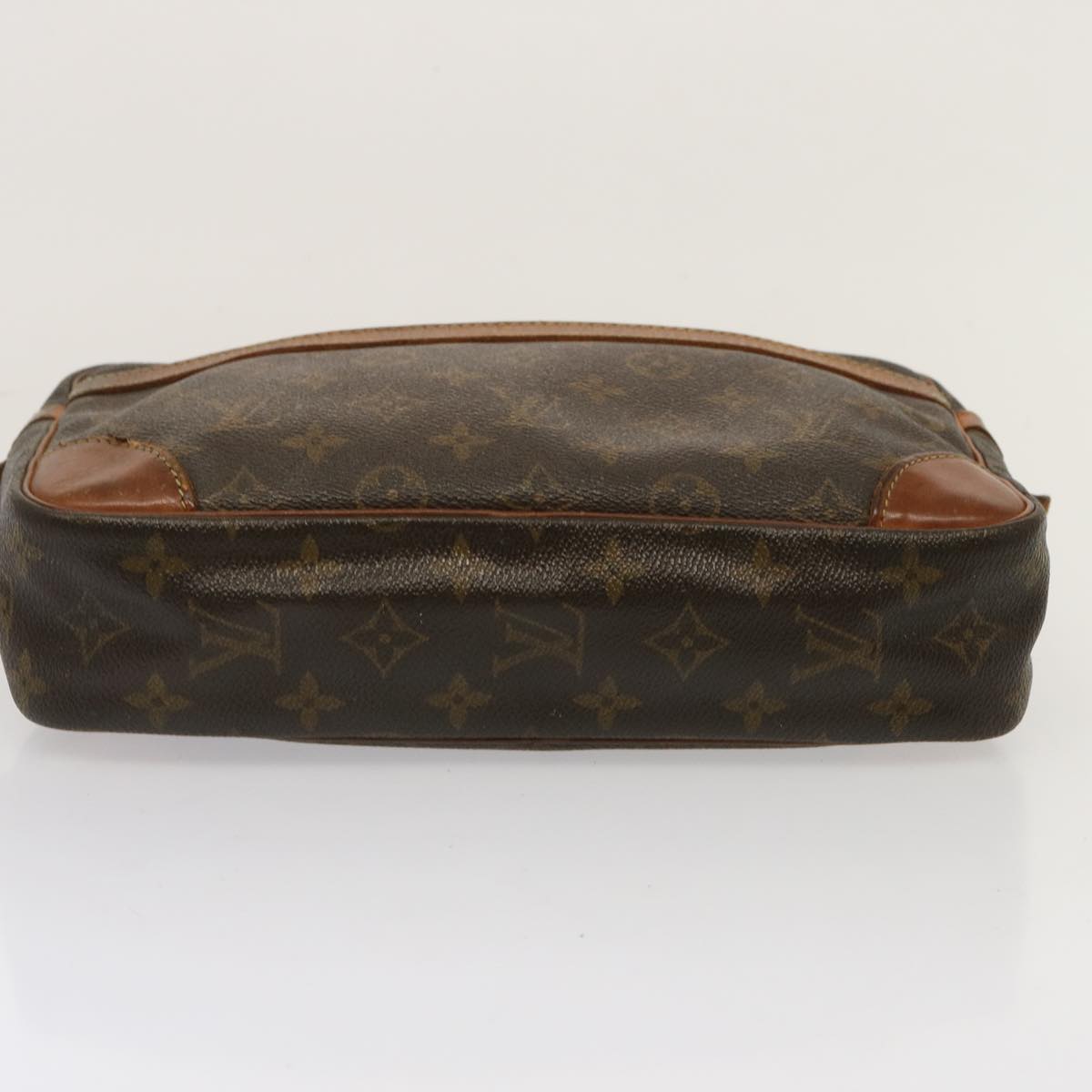 LOUIS VUITTON Monogram Compiegne 28 Clutch Bag M51845 LV Auth 73004