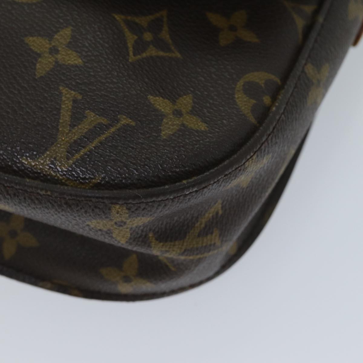 LOUIS VUITTON Monogram Saint Cloud GM Shoulder Bag M51242 LV Auth 73005