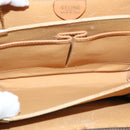 CELINE Macadam Canvas Schoudertas PVC Bruin Auth 73006-10