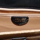 CELINE Hand Bag Leather 2way Black Auth 73008V-18